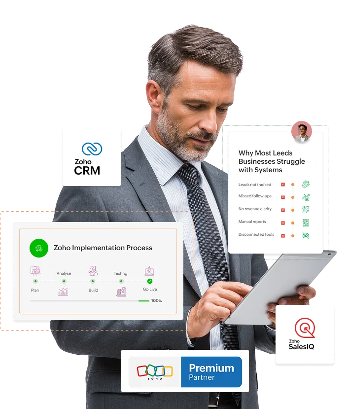 Shyphan consultant implementing Zoho Creator for a UK client